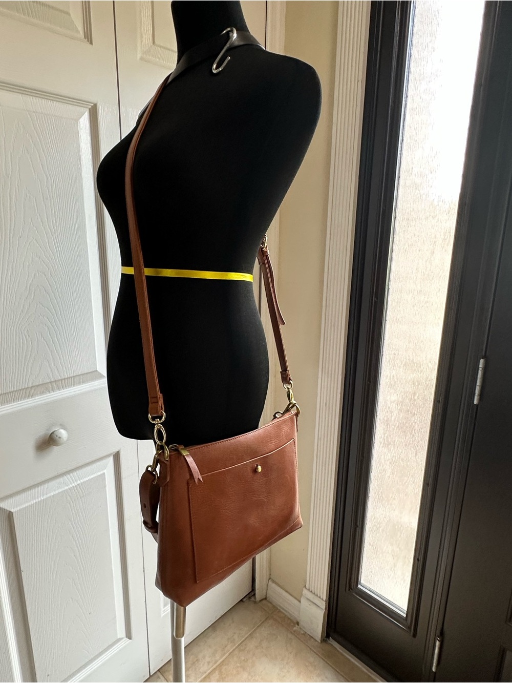 Madewell Brown Leather Shoulder Bag - Picture 2 of 12